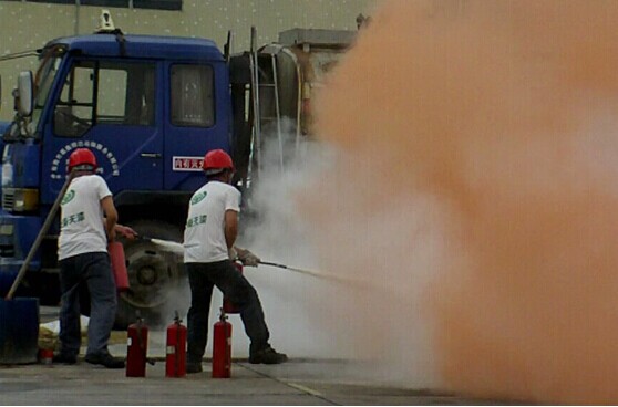 谢岗环保分局参加应急救援联合演练